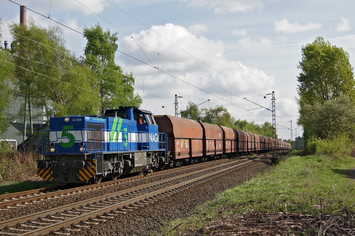 MAK G 1206 (NIAG Nummer 5) am 06.04.2014 in Bottrop.
