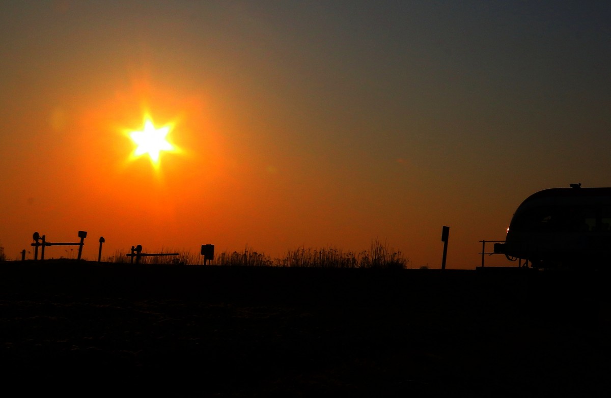 Mal etwas abgeschnittenes. Groß Sankt Florian am Morgen des heutigen Frühlingsbeginns. 20,03,2015