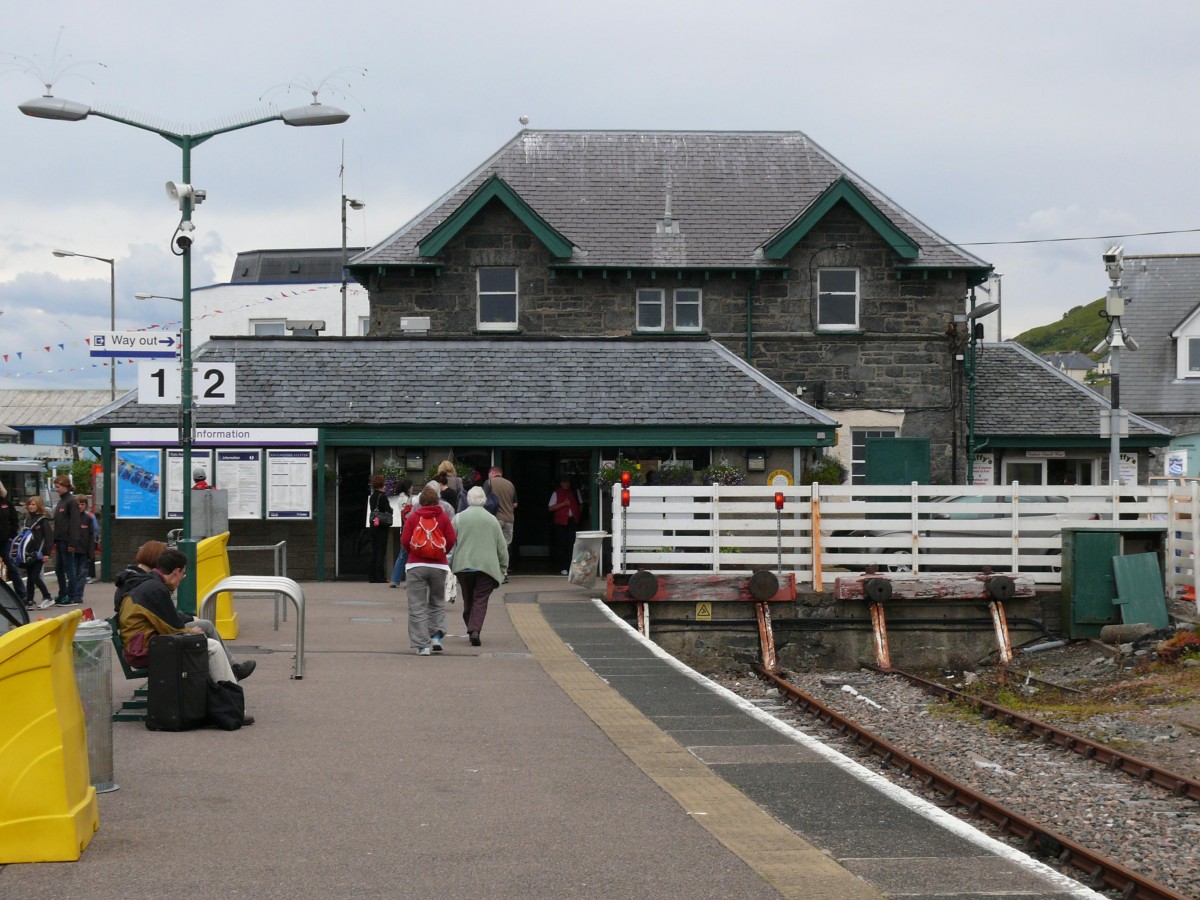 Mallaig Station  21.07.2009