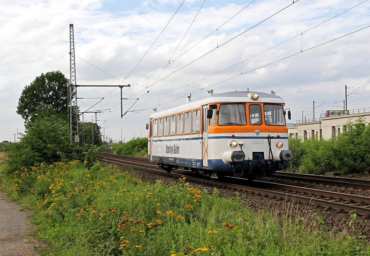 MAN VT der Osningbahn bei Porz Wahn am 27.07.2017