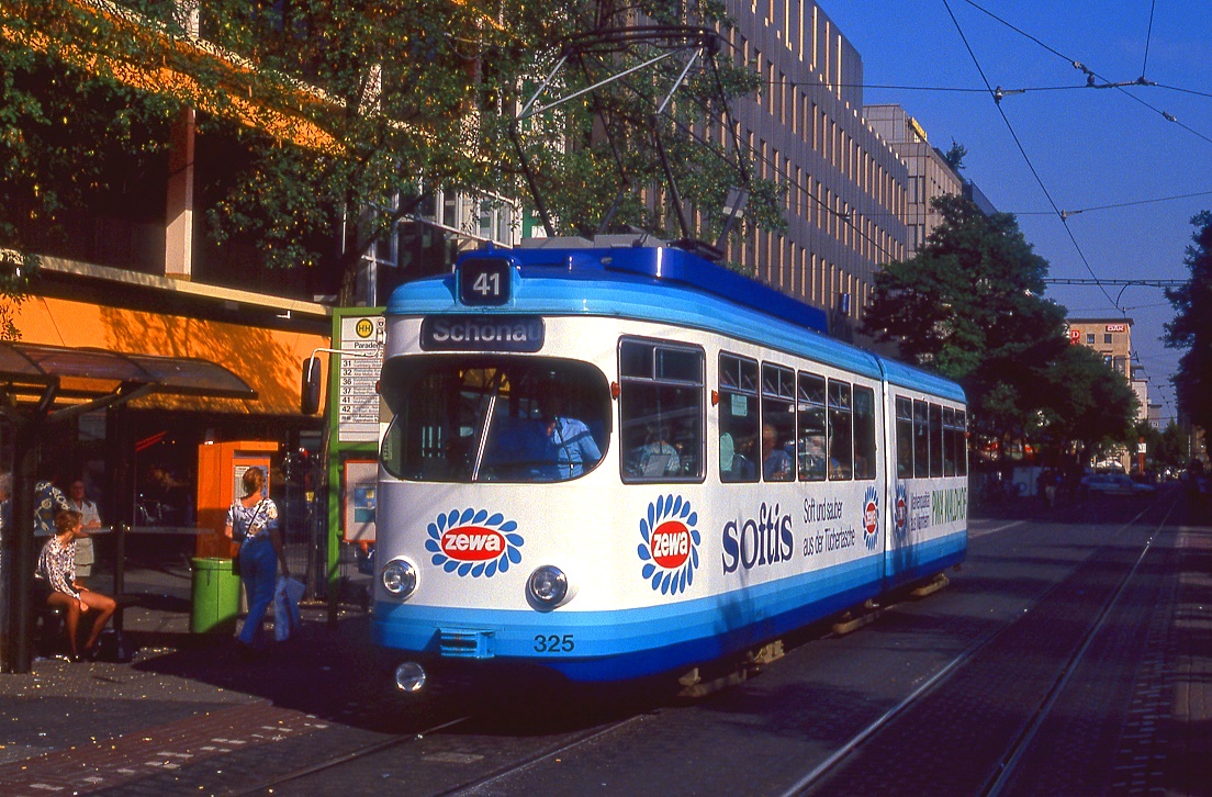 Mannheim 325, Paradeplatz, 20.08.1993.