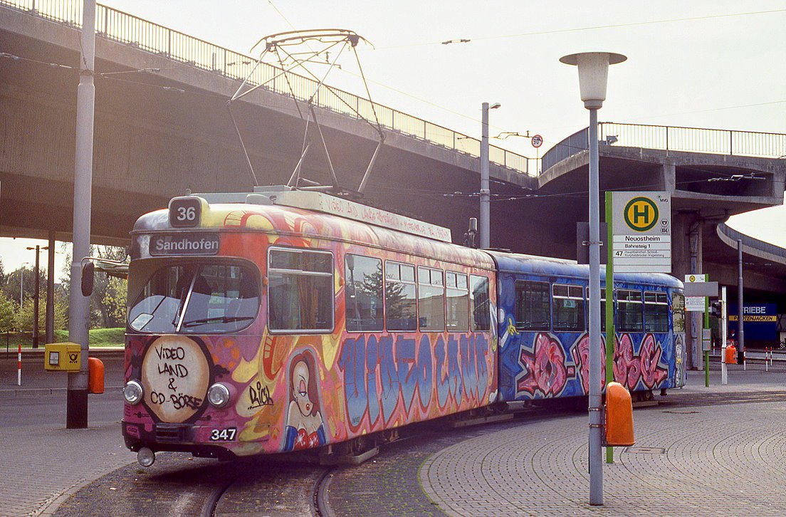 Mannheim 347, Neuostheim, 20.10.1991.