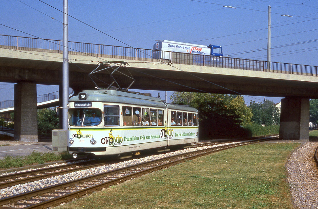 Mannheim 375, Sandhofen, 11.08.1986.