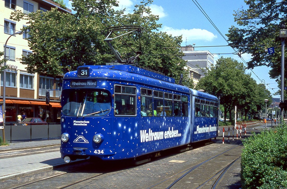 Mannheim 434, Kaiserring, 17.06.1989.