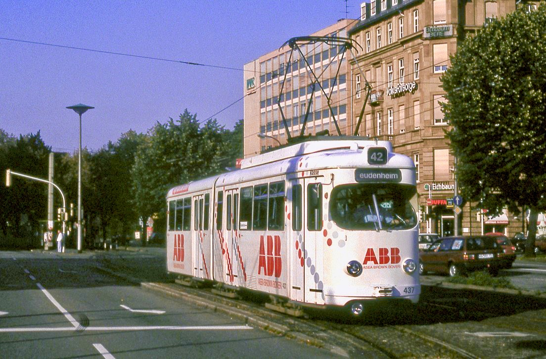 Mannheim 437, Kaiserring, 20.08.1993.