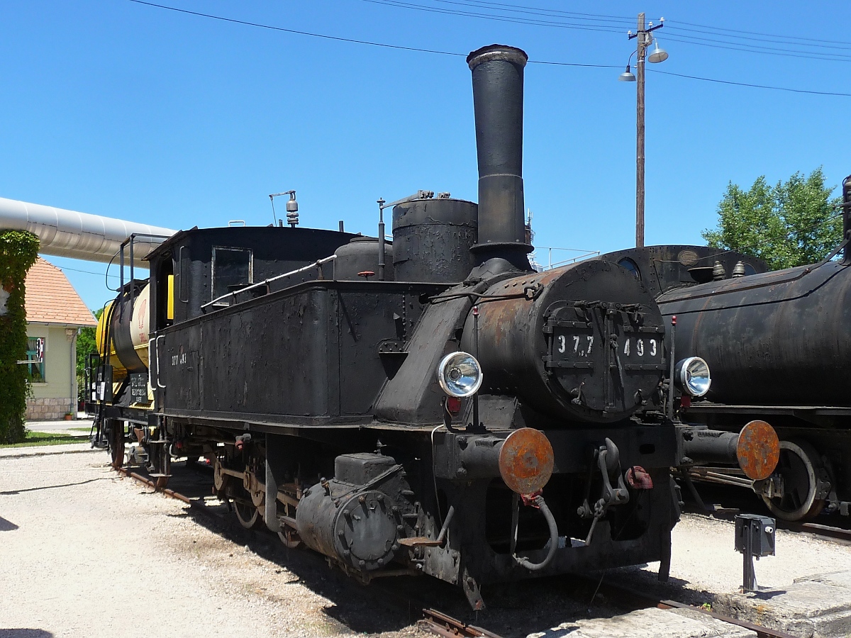 MAV 377,493 Hungarian Railway Museum, Budapest, 18.6.2016
