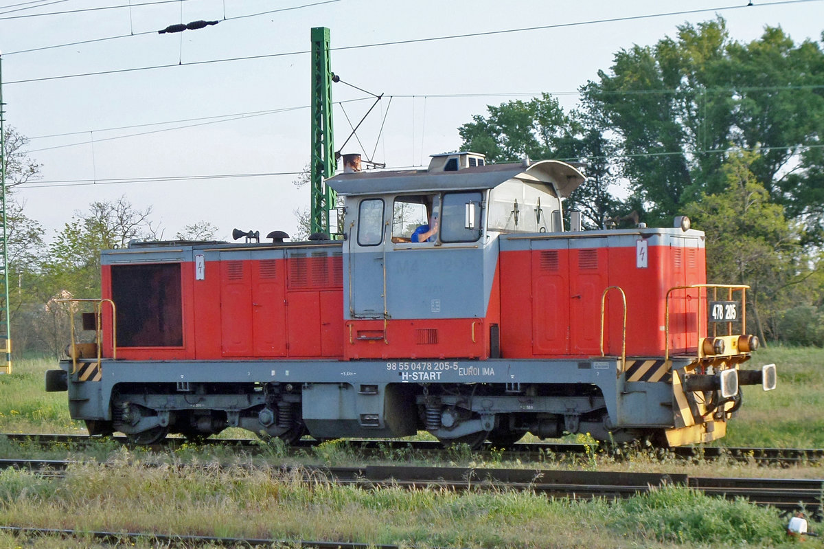 MAV 478 295 steht am 6 Mai 2016 in Hegyeshalom.