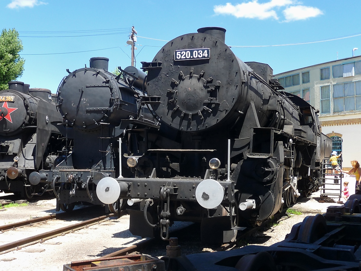 MAV 520.034, Hungarian Railway Museum, Budapest, 18.6.2016