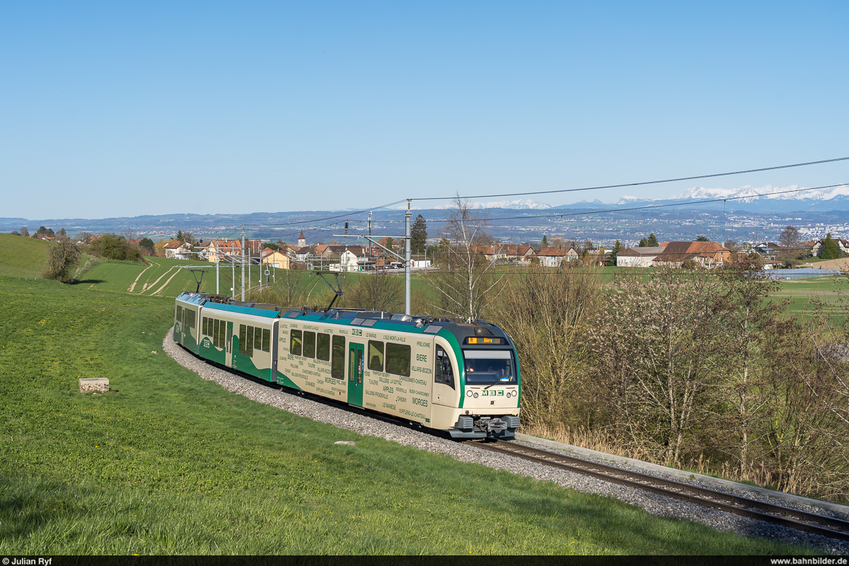 MBC Regionalzug Morges - Bière am 8. April 2021 bei Apples.
