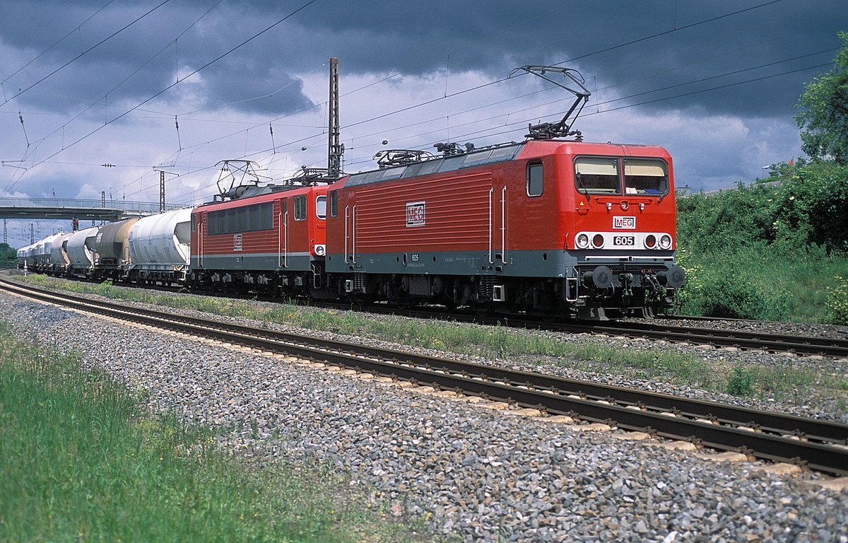 MEG 605 + 705  Retzbach - Zellingen  15.05.14