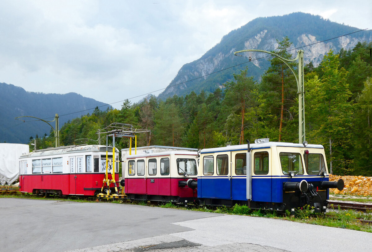 Mehrere spezielle Fahrzeuge im interessanten Technikmuseum Historama in Ferlach, 5.9.2026