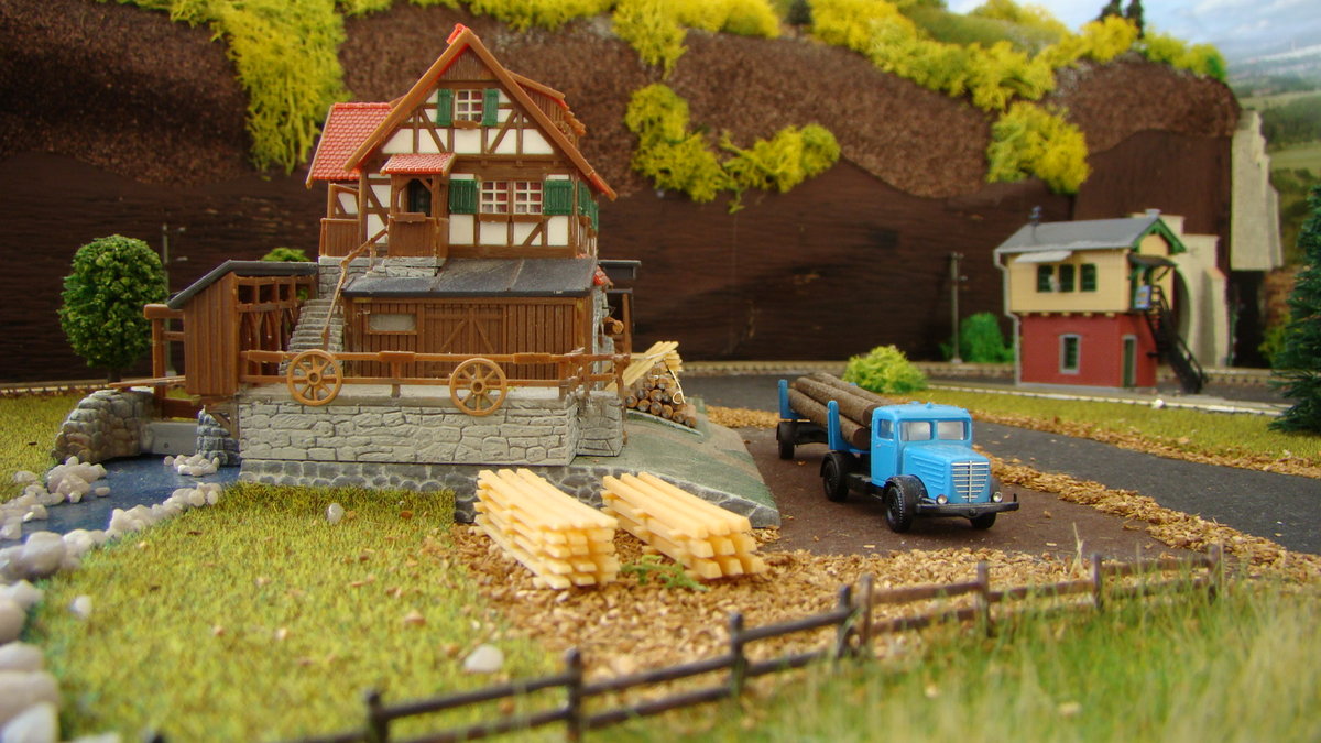 Meine Anlage 2, Sägemühle 25.09.2011