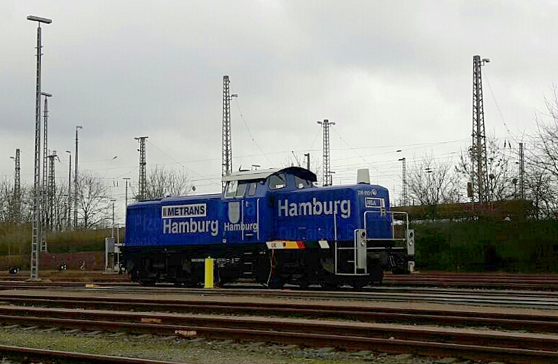 METRANS 295 092-1  Hamburg  am 20.02.2016 abgestellt im Hafenbahnhof Hamburg Süd.