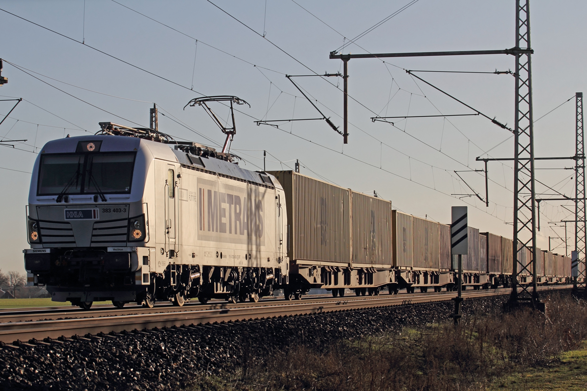 Metrans 383 403-3 in Dedensen-Gümmer 5.2.2020