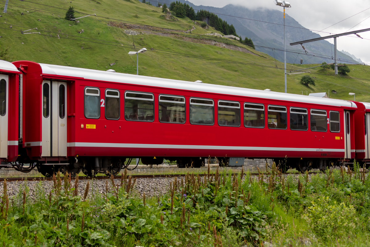 MGB, B, 2420 ( ex.RhB ), 26.06.2022, Andermatt