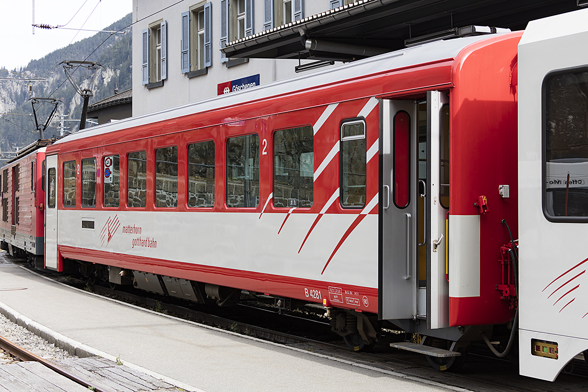 MGB, B, 4281, 21.10.2017, Göschenen



