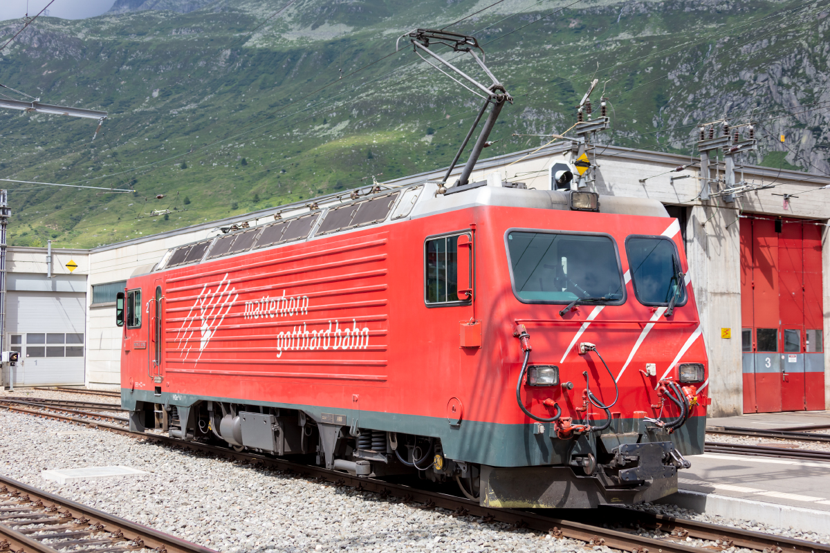 MGB, HGe 4/4II, 2,  26.06.2022, Andermatt