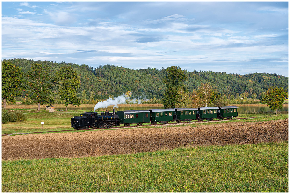 Mh.I mit Fotozug bei den Teichen von Alt Weitra, 9.10.2020

