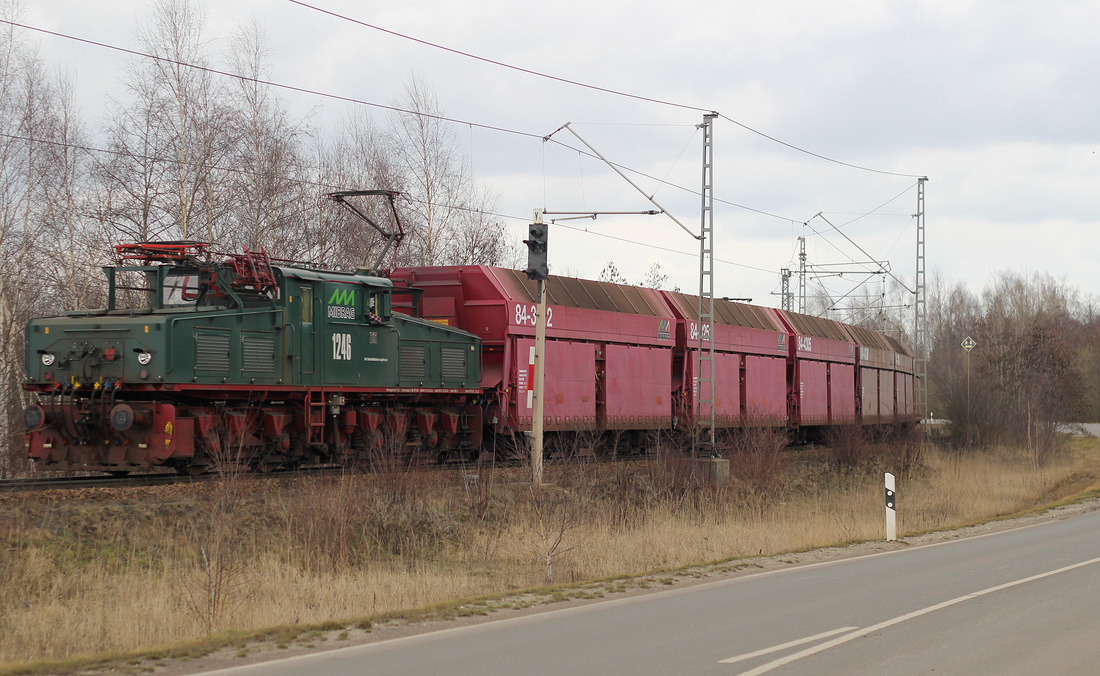 MIBRAG 1246 // Unweit von Profen // 3. März 2016