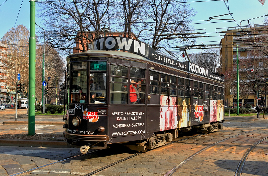 Milano 1901, Piazza G.I. Ascoli, 21.02.2018.