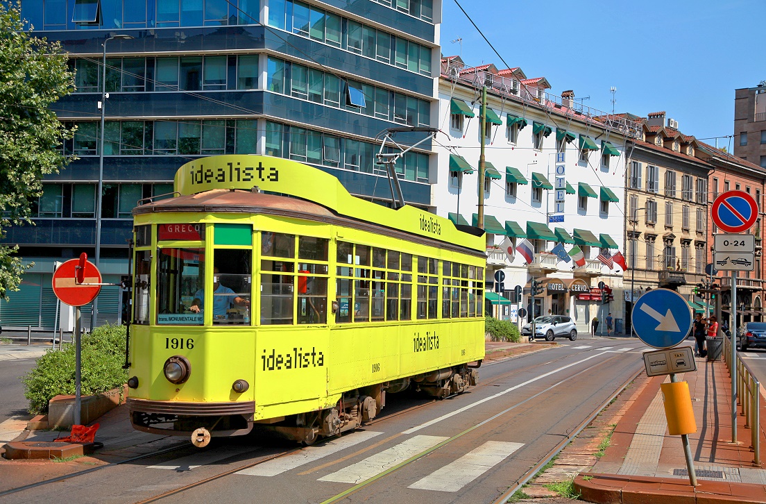 Milano 1916, Piazzale Principessa Clotilde, 19.08.2019.