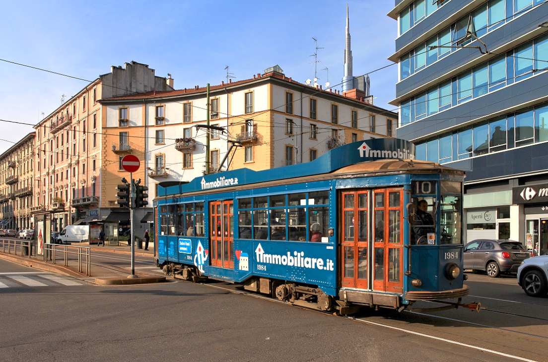 Milano 1984, Piazzale Principessa Clotilde, 21.02.2018.