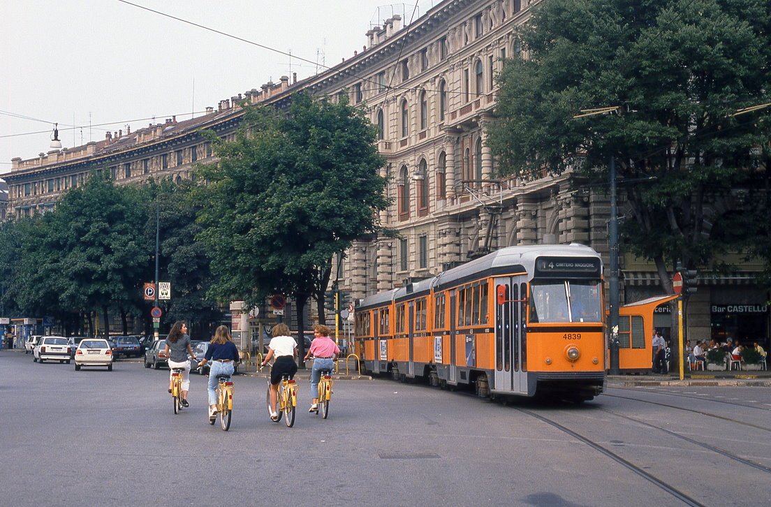 Milano 4839, Largo Cairoli, 23.07.1989.
