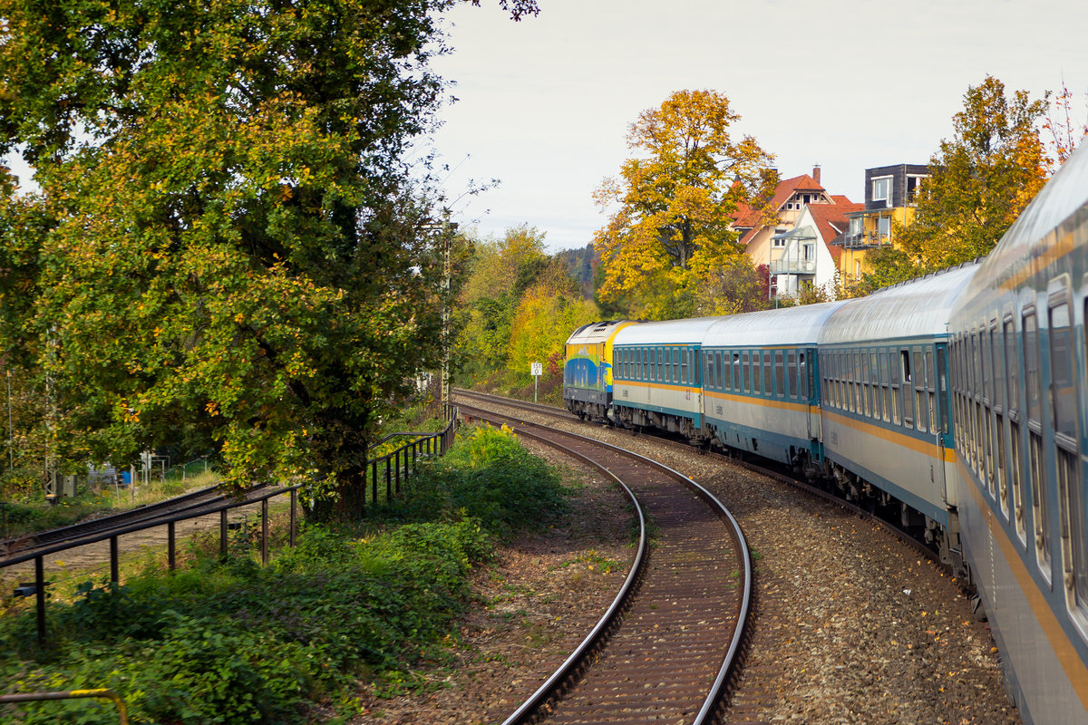 Mit dem Alex Vollzug und der Bodolok hinauf ins Allgäu. Von Lindau aus. 2.11.18
223 013-4
