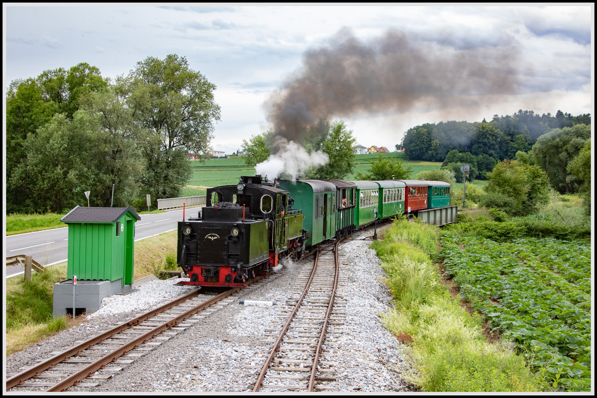 Mit Volldampf in die Betriebsstelle Wohlsdorf.

20.06.2020