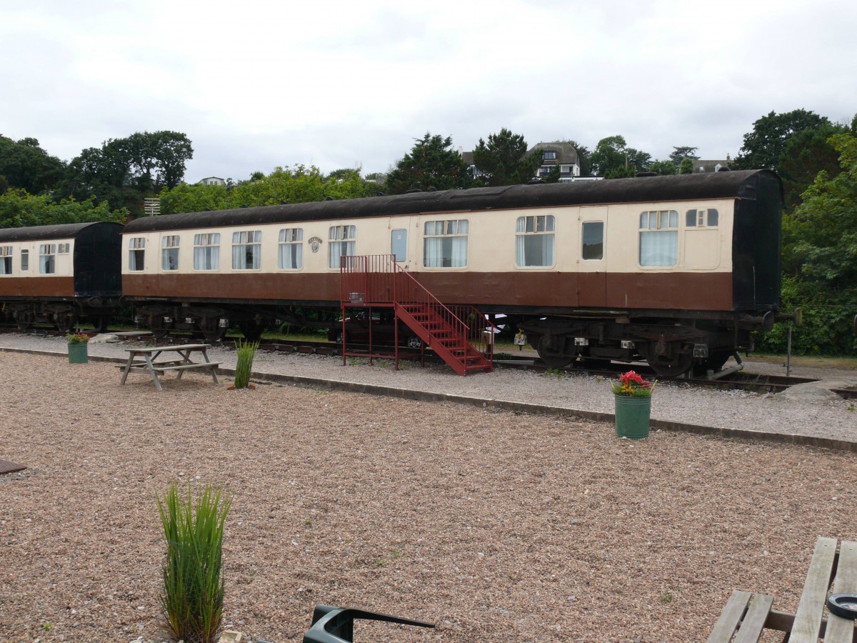 Mk1 Camping Coaches At Dawlish Warren Aug Bahnbilder de