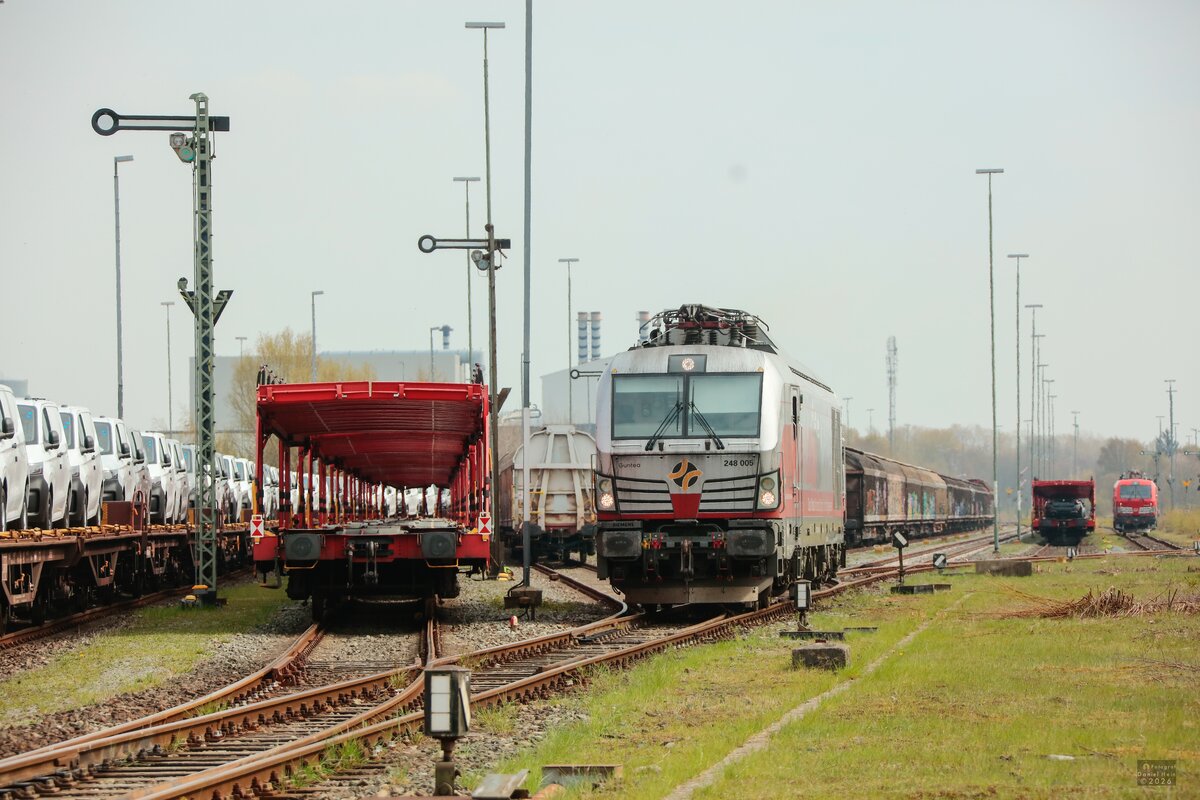 mkb 248 005  Guntea  in Cuxhaven, April 2026.
Foto wurde von einer Stra�e aus fotografiert!