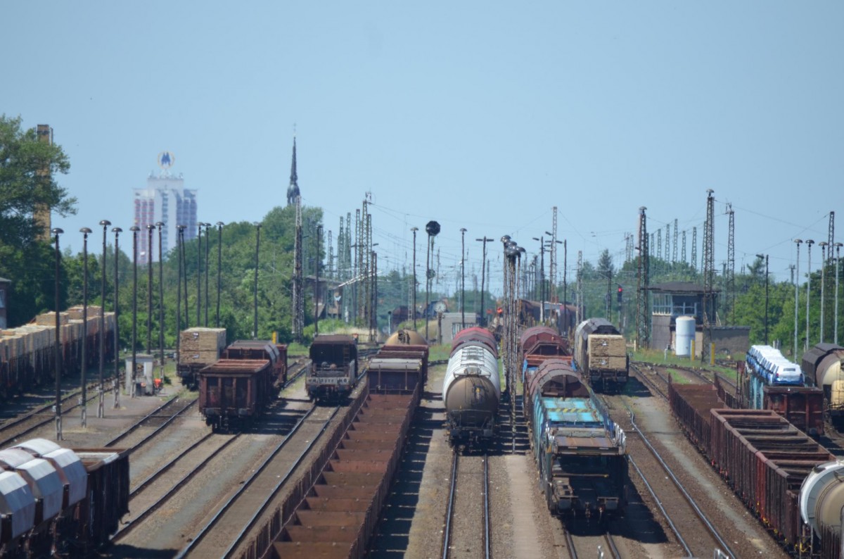 Modellbahn ? ...Rangierbahnhof Leipzig-Engelsdorf 01.07.2015