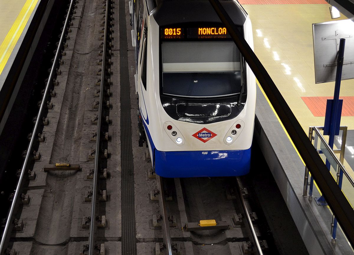 Metro Madrid Fotos Bahnbilder.de