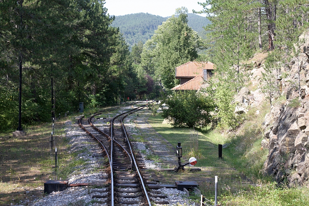 Mokra Gora seitiger Einfahrbereich der Stanica Jatare am 12.August 2026.