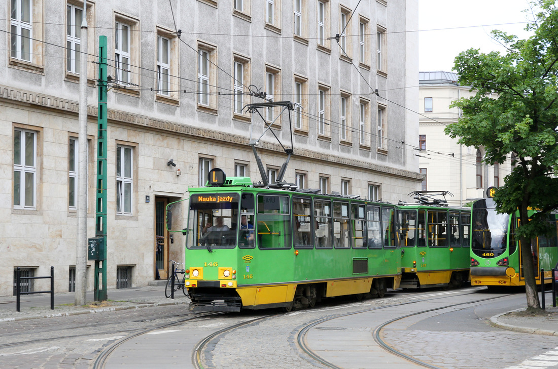 MPK Poznan 146 (unterwegs als Fahrschulfahrt) // Poznan // 15. Mai 2018