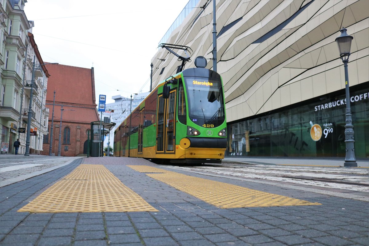MPK Poznan Moderus Betawagen 429 am 17.07.18 in Posen (Polen)