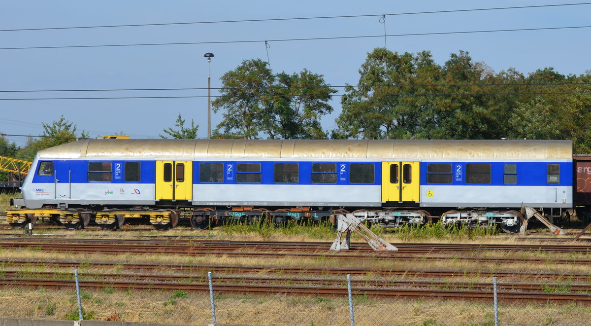MRB Wittenbergersteuerwagen Transdev Regio Ost GmbH D_TDRO 55 80 30-35 665-9 Bybdzf in Delitzsch 18.07.2018