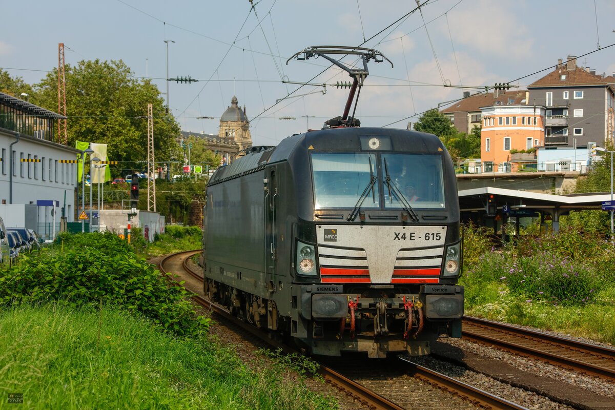 MRCE 193 615/X4 E-615 in Wuppertal, August 2023.