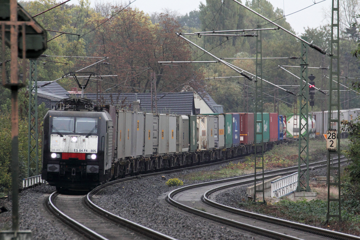 MRCE ES 64 F4-805 in Gelsenkirchen-Bismarck 23.10.2018