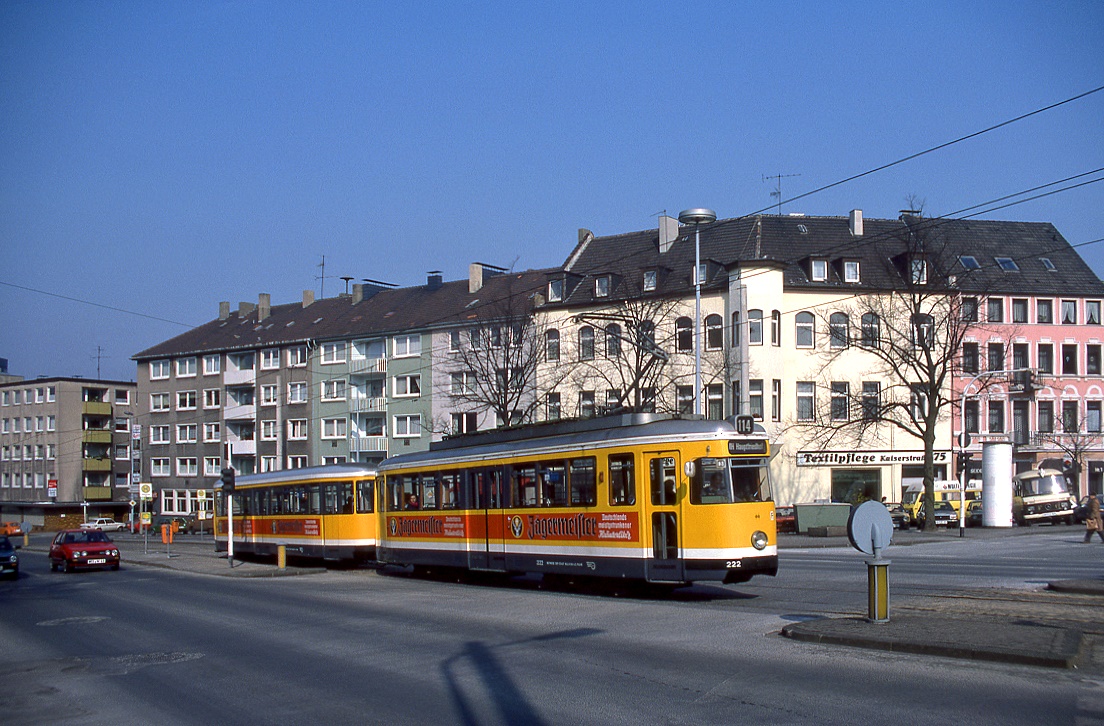 Mülheim 222, Kaiserstraße, 07.03.1987.