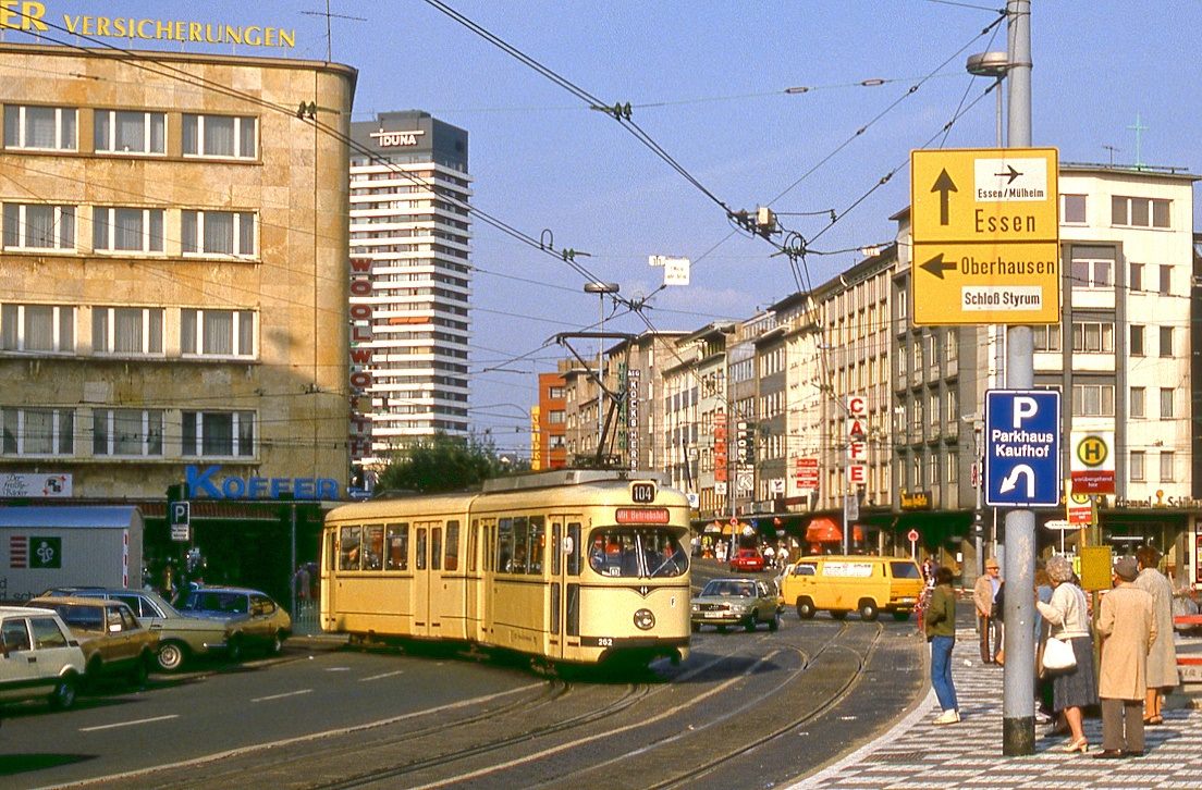 Mülheim 262, Berliner Platz, 14.05.1986.
