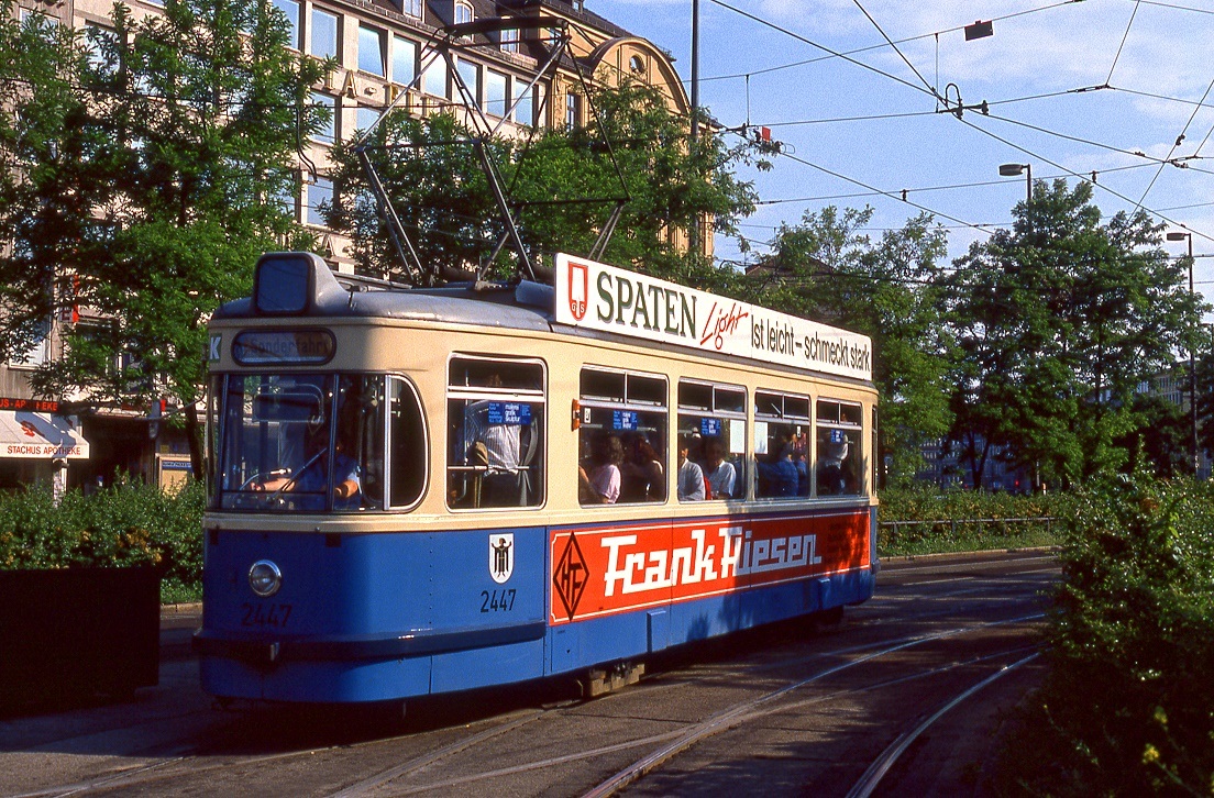 München 2447, Karlsplatz, 10.06.1989.
