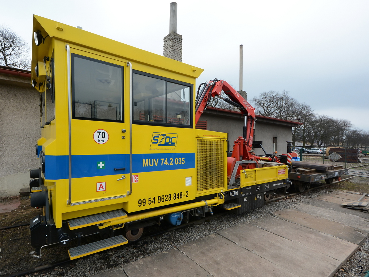 MUV-74.2-035 Anfang April 2018 in Lužná u Rakovníka.