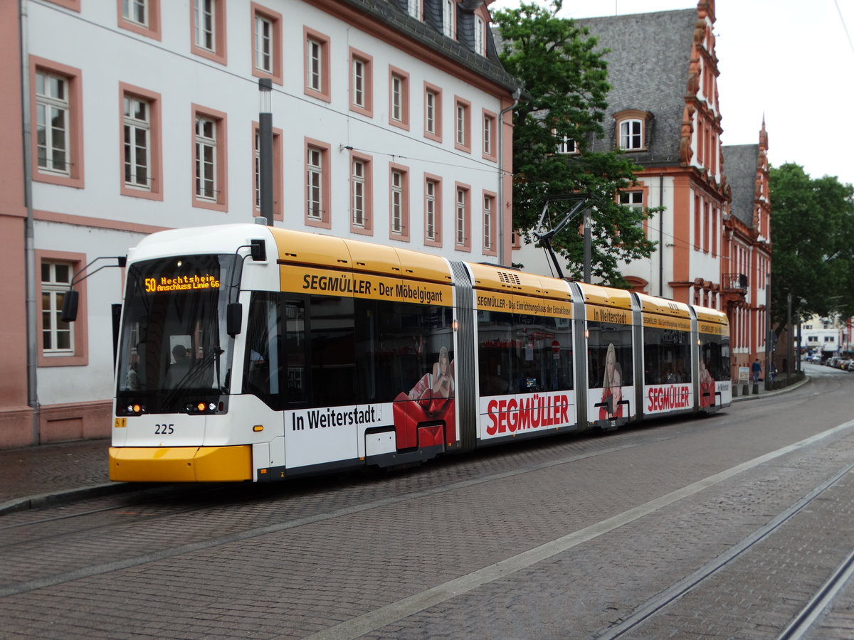 MVG Stadler Variobahn 225 am 16.06.16 in Mainz