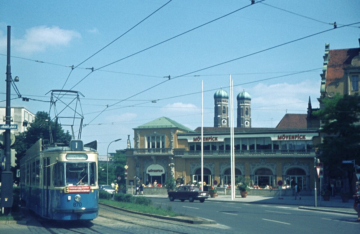 MVG__L.1_[870] beim Lenbachplatz__25-06-1972