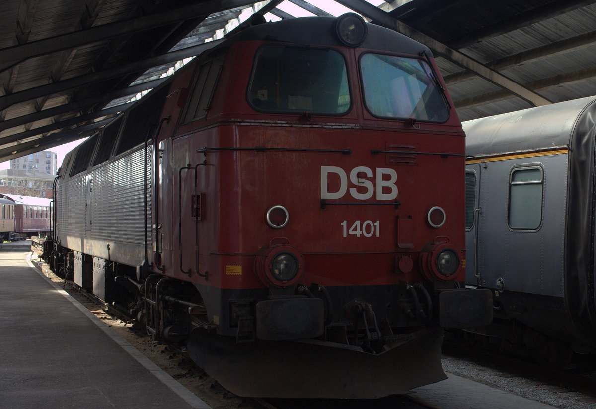 MZ 1401 im Eisenbahnmuseum von Odense.25.03.2017 12:21 Uhr.