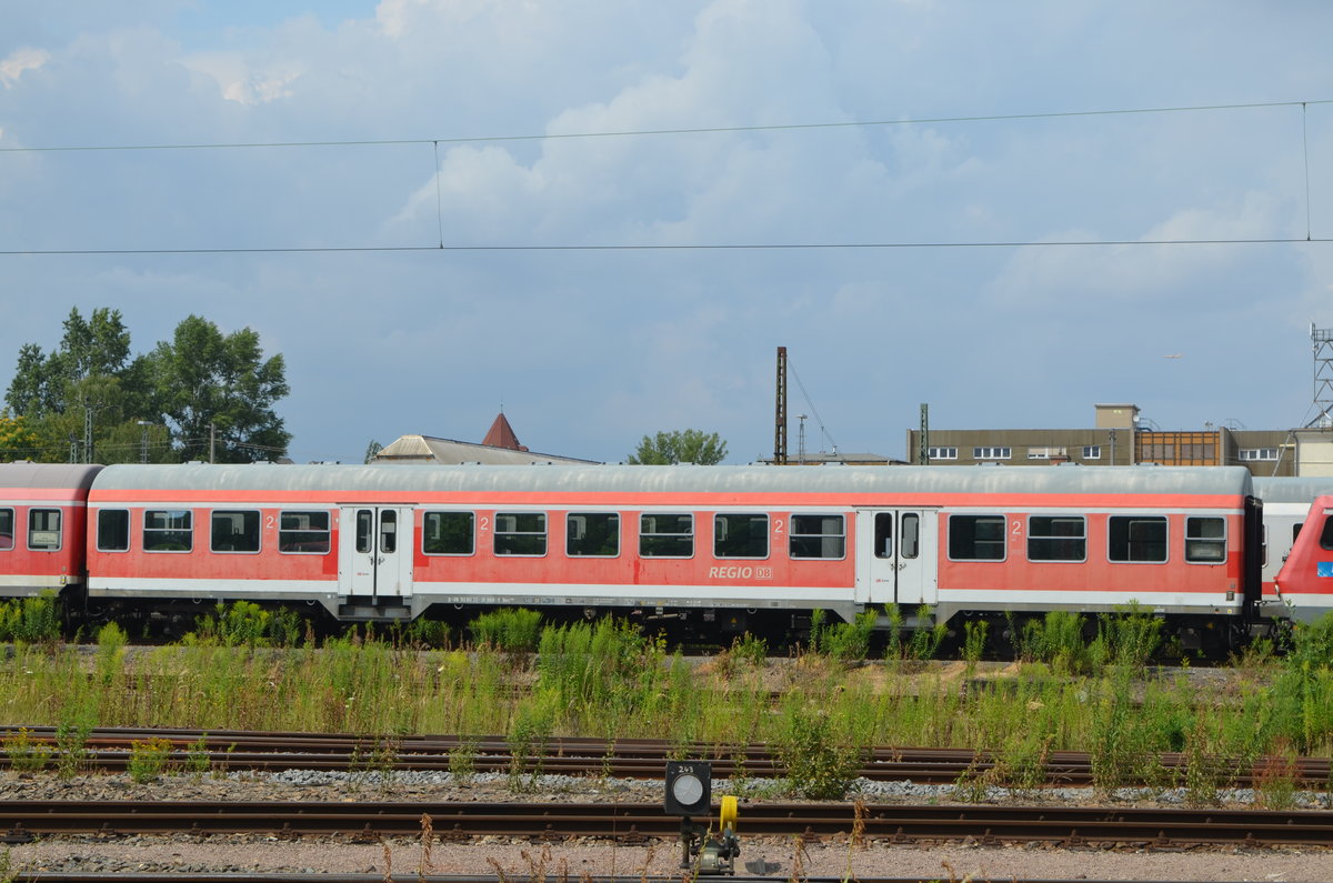 N-Wagen D_DB 50 80 22-35 868-5 Bnrz ex Beheimatung Stuttgrat im DB Stillstandsmanagement Leipzig Engelsdorf 12.07.2019