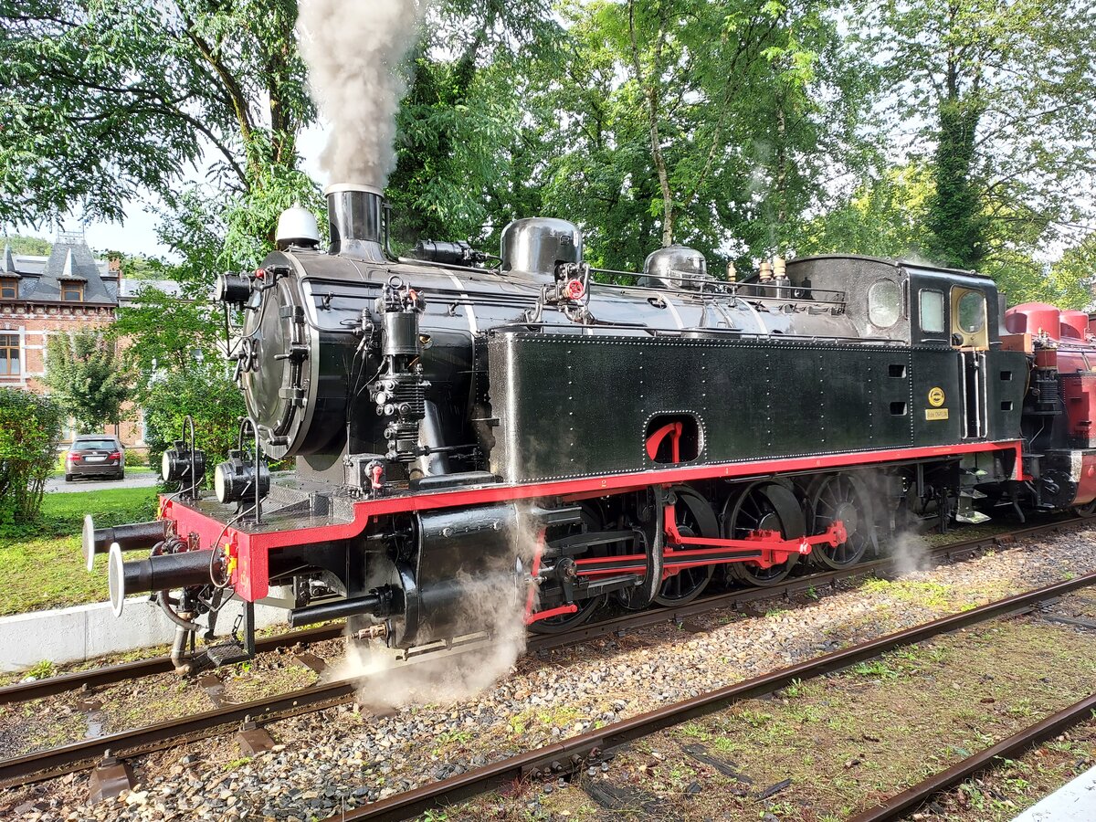 Nach 12 jahr ... Die Dampflok  61  ist zuruck im Betrieb - Bf. Olloy, 07/08/2021