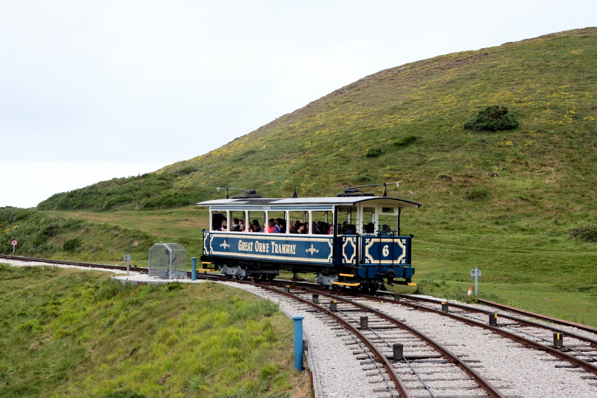 Nach Kreuzung mit Nr. 6 im ob. Streckenabschnitt am 13.06.2016