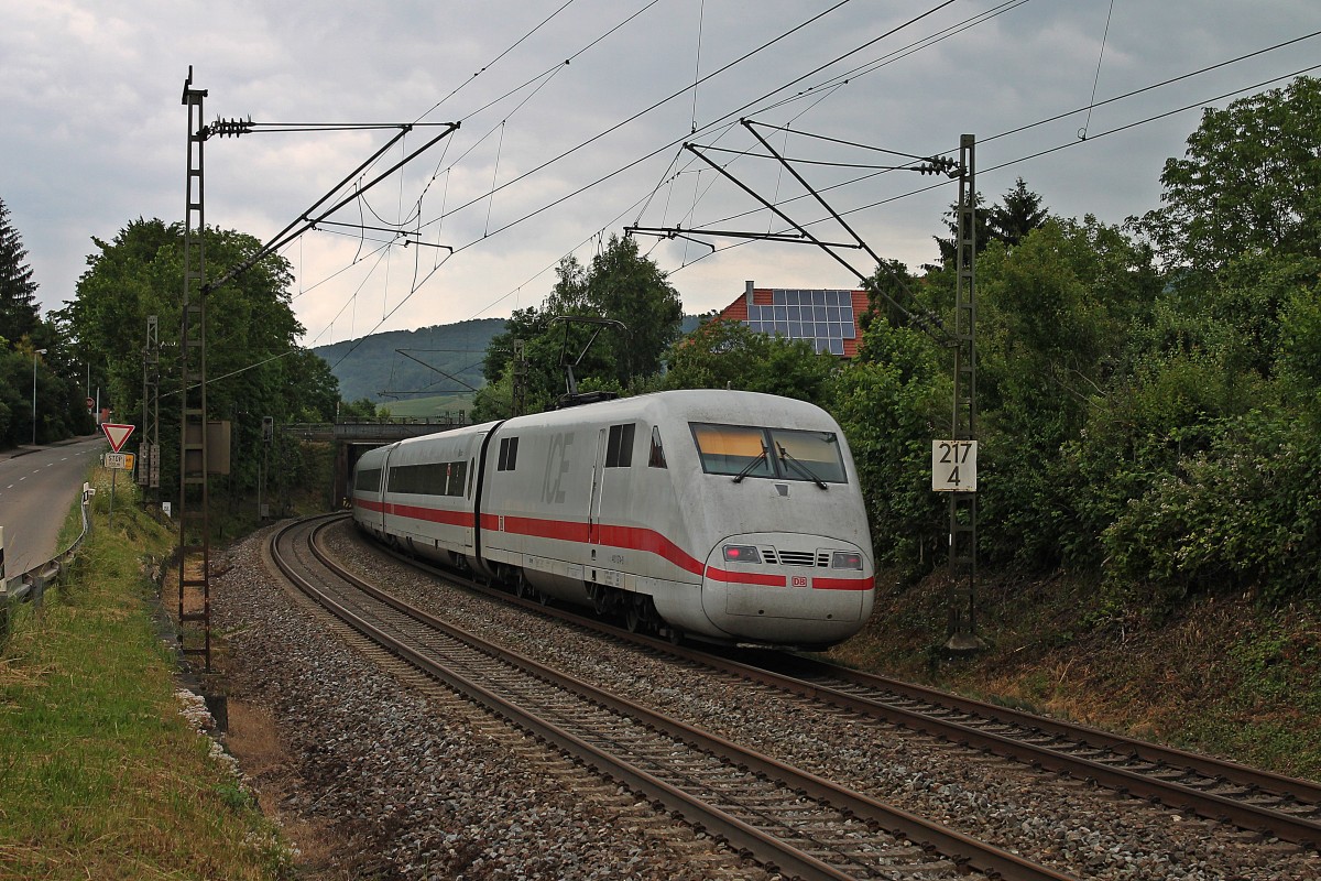Nachschuss am 25.06.2013 auf 401 074-0  Z�rich  in der S�dkurve von Schallstadt gen Freiburg.